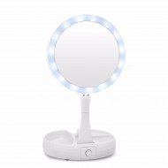 Oglinda cu led 2in1, oglinda normala si oglinda cu efect de lupa
