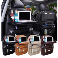 Organizator spatar scaun auto cu buzunare, suport tableta / laptop , multifunctional