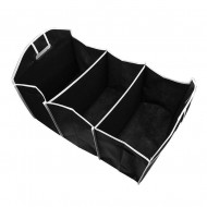 Organizator auto pentru portbagaj, pliabil, 3 compartimente, 2 buzunare Aden