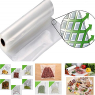 1 + 1 GRATIS - Rola pungi de vidat alimente, 20 / 25 cm latime