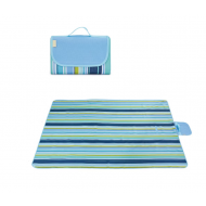 Covoras de picnic, Poliester/PVC, Portabil, Pliabil, 200x150 cm, Multicolor