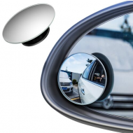 Set 2 oglinzi auto pentru unghi mort rotunde pentru oglinzile laterale cu adeziv