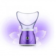 Sauna Faciala si Nazala 2 in 1 - Putere 150 W, Incalzire Rapida, Stimuleaza Circulatia Sangvina, Mov Aden