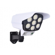 Set 4 lampi solare tip camera falsa de supraveghere 77 LED Aden
