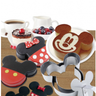 Set 3 bucati forme pentru tort,model mickey mouse