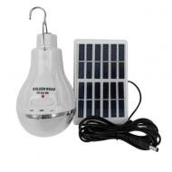 Bec cu leduri ,portabil si mini panou solar inclus pentru incarcare , Baterie reincarcabila , 5W,LL-028