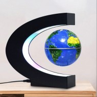 Glob pamantesc plutitor care leviteaza cu suport luminat colorat