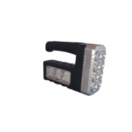 Lanterna cu 8 LED-uri frontal si 36 LED-uri lateral SMD, incarcare solara si USB