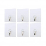 carlige autoadezive pentru bucatarie si baie Set de 6 bucati