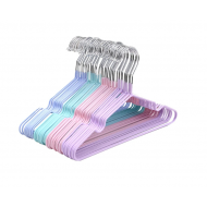 Set 40 umerase metalice siliconate, Rainbow, 40 cm, multicolor