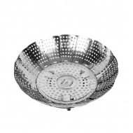 Sită din inox pentru gătit la aburi