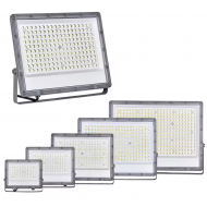 Proiector iluminat cu panou solar si telecomanda , 100-800 W