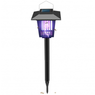Lampa solara anti insecte cu lumina LED, IP44, negru