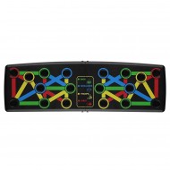 Placa Pentru Flotari Multifunctionala, Pe Baza De Culori, Cu Manere, Pentru Piept, Umeri, Spate Si Triceps Aden