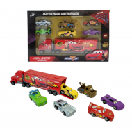 Set tir Cars + 4 masinute