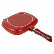 Tigaie dubla, suprafata antiaderenta, non stick, 32 cm Aden