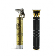 1 + 1 GRATIS - Aparat de tuns profesional, reincarcabil, fara fir, Buddha  + Aparat electric de tuns/conturare, reincarcabil, fara fir, negru