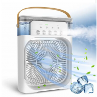 Ventilator portabil 3 in 1 - racorire, umidificare si iluminare in 7 culori