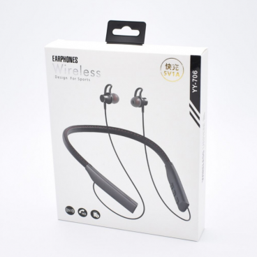 Casti cu Bluetooth Design Sport – YY-706, negru