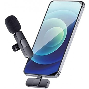 Microfon wireless audio, portabil,  fara fir ,compatibil cu Android , type-C