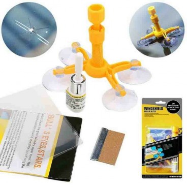1 + 1 GRATIS - Kit pentru repararea crapaturilor sau zgarieturilor din parbriz