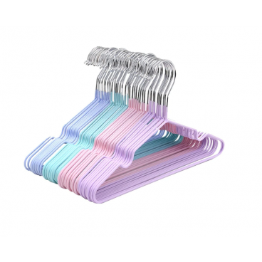 Set 40 umerase metalice siliconate, Rainbow, 40 cm, multicolor