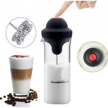 Mixer Spumant Lapte, Cappuccino Recipient Sticla, 450 mL