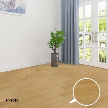 Placa de pardoseala, autoadezive din PVC, model lemn, 2mm, Stejar Deschis 