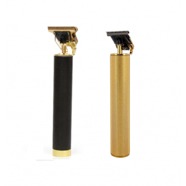 1 + 1 GRATIS - Aparat electric de tuns/conturare, reincarcabil, fara fir, negru + Aparat electric de tuns/conturare, reincarcabil, fara fir, auriu